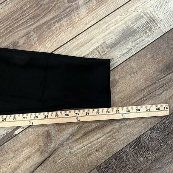 ASSETS BY SPANX Black Faux Suede High Rise Leggings 1X - Picture 8 of 11